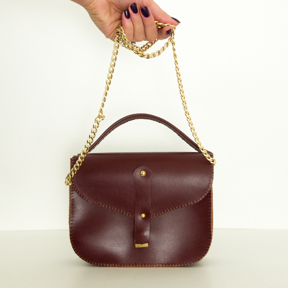 Mini bag in cuoio: artigianale | Made in Italy